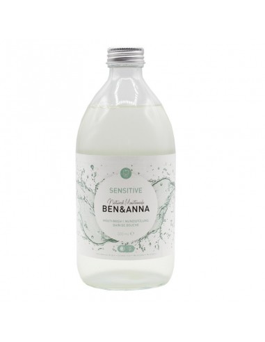 Enjuague bucal botella de cristal 500 ml - Imagen 1