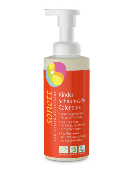 Jabón infantil caléndula en espuma Sonett 200 ml - Imagen 1