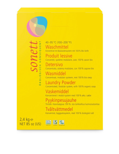 Detergente polvo ropa Sonett 2 - Imagen 1