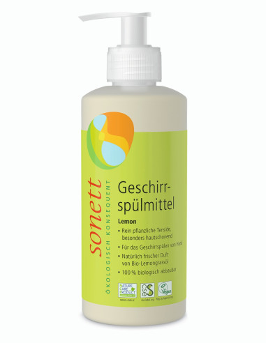 Lavavajillas líquido a mano Sonett dispensador 300 ml - Imagen 1