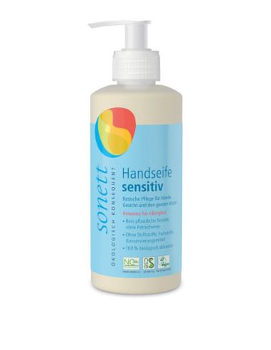 Jabón manos sensitiv Sonett dispensador 300 ml - Imagen 1