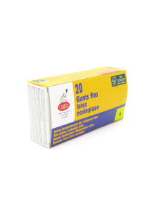 Guantes latex desechables 20ud - Imagen 2