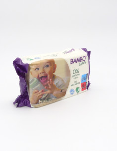 Toallitas bebé 80 uds Bambo Nature - Imagen 1