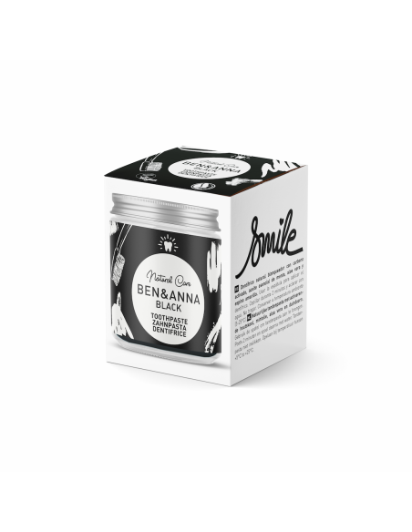 Caja de 54 x Dentífrico black tarrito de cristal 100 ml - Imagen 1